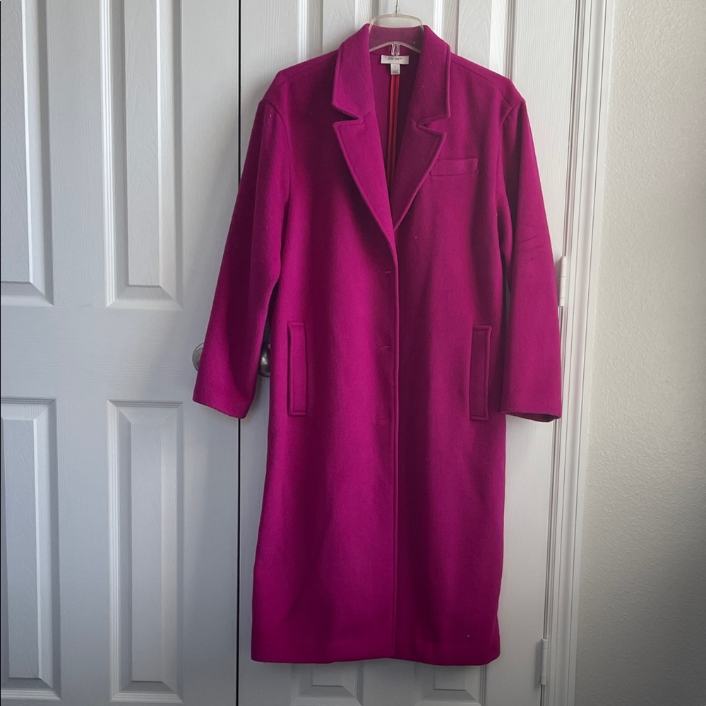 Women's Fuchsia Coat